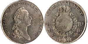 1 Riksdaler Schweden Silber Gustav III. (Schweden) (1746 - 1792)