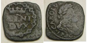 MILAN / MILANO (Italian Duchy) 1 Quattrino 1736 - Copper - Karl VI. - VF - 1973*