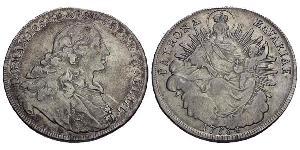 1 Thaler 德国 銀 Maximilian III Joseph, Elector of Bavaria (1727 – 1777)