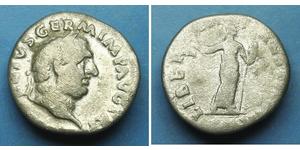 
          
           
             
              VITELLIUS AR DENARIUS 
           
           
             
              Description: 
              
              Date: C, 69 AD 
          ...