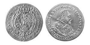 1 Дукат Аугсбург (1276 - 1803) Золото Густав II Адольф Ваза (1594 – 1632)