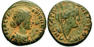  AE_ Римская империя (27BC-395) Бронза Брутия Криспина (164-187)