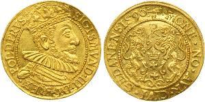 1 Дукат Данциг/Гданьск  (1454-1793) Золото Сигизмунд III