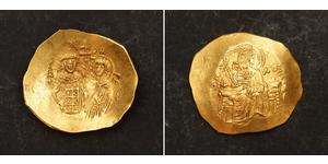  
 
    1118, Byzantine Empire, John II Comnenus. Gold Hyperpyron Nomisma Coin. 4.45gm!  Mint Period: 1118-1143  Emperor: John II Comnenus   Reference: DOC IV 10; SB 1947.   Mint Place: Thessalon ...