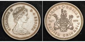  
 
   1971, Canada, Elizabeth II.  Silver 