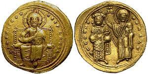 1 Histamenon 拜占庭帝国 金 Romanus III Argyrus (968-1034)