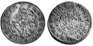 30 Kreuzer Ducato di Baviera (907 - 1623) Argento Massimiliano I di Baviera (elettore)(1573 – 1651)