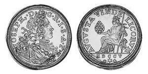 1 Дукат Аугсбург (1276 - 1803) Золото Йосиф I Габсбург(1678 -1711)
