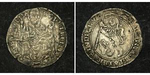  
 
  
 

 
 1463, Bologna (City), Giovanni II Bentivoglio. Broad Silver Grossone Coin. VF+ 
  
  Denomination: Grossone Mint Place: Bologna (City)  Mint Period: 1463-1506 AD Condition: Dark depo ...