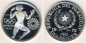 150 Guaraní Paraguay (1811 - ) Silber 