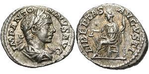 1 Denarius 羅馬帝國 銀 埃拉伽巴路斯