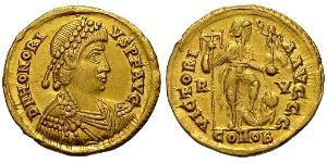 1 Solidus Західна Римська імперія (285-476) Золото Гонорій (384-423)