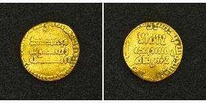  
  
  
 764, Abbasid Empire, Al-Mansur. Scarce Gold D!nar Coin. VF- 
  
 Culture: Abbasid Empire Denomination: Gold D!nar. Mint Period: 764 AD (144 h.)  Ruler: Al-Mansur (754-775 AD) Reference:  ...