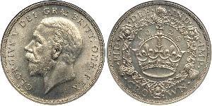 1 Corona Regno Unito (1922-) Argento Giorgio V (1865-1936)