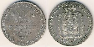 Брауншвайг-Вольфенбюттель
16 грош (1786 г.)
Серебро
Карл Вильгельм Фердинанд. Брауншвайг. Номер по краузе #1020
