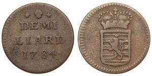Luxembourg - Demi Liard 1784