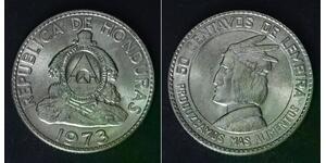 HONDURAS 50 Cents 1973 - Copper/Nickel - F.A.O. - aUNC - 4490