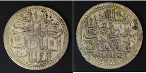 TURKEY (Ottoman Empire) 2 Zolota AH1187//14 - Billon - Abdul Hamid I. - 1773