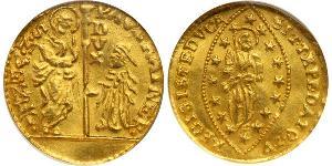 1 Zecchino / 1 Ducat Italien Gold 