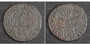  
  1563, Bohemia, Ferdinand I. Rare Copper Raitpfennig Coin. Joachimsthal mint!  Mint Period: ca. 1563 Mint Place: Joachimsthal Reference: Prokisch B.180/5.    Denomination: Raitpfennig (Counter ...