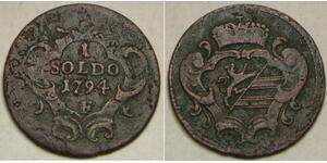 GORIZIA / GORZ / GORICA (Italy) 1 Soldo 1794 F - Franz II. - VF - 1980 *