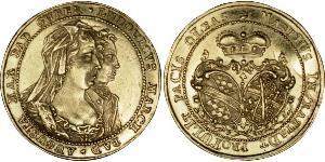 1 Дукат Баден (маркграфство) (1112 - 1803) Золото 