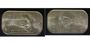 TONGA 1 Pa'anga 1980 - Copper/Nickel - F.A.O. - aUNC - 2285