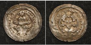  
  1177, Lower Saxony, Halberstadt (Bishopric), Goro von Schermbke. Silver Bracteate Coin. RR!   Mint Place: Halberstadt  Mint Period: 1160-1177   Denomination: Bracteate   Reference: BBB 15.10. ...