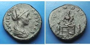 
          
           
             
              LUCILLA AE SESTERTIUS 
           
           
             
              Description: 
              
              Date: C, 164-167 AD 
     ...