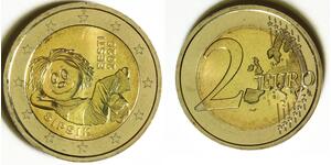 ESTONIA 2 Euro 2026 - Bi_Metallic - Ragdoll Sipsik - UNC - 2197