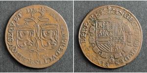  
  1586, Spanish Netherlands. Copper 