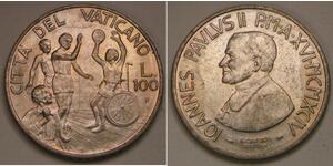VATICAN 100 Lire 1994 R - Christianity and Solidarity - John Paul II. - 3748 *