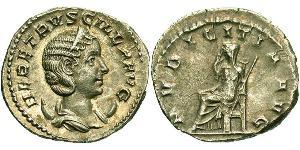 1 Antoninian Römische Kaiserzeit (27BC-395) Silber Herennia Etruscilla (249-251)