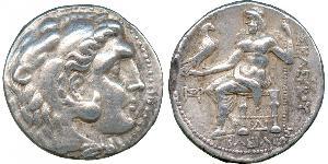 ANCIENT COINS, GREEK, Kingdom of Syria, Seleukos I (312-281 BC), Silver Tetradrachm, minted at Seleukia, struck c.300-281 BC, head of young Herakles facing right, wearing a lion’s skin headdress, ...