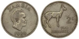 2 Shilling Zambia (1964 - )  