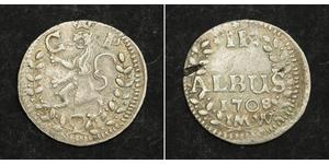  
  1708, Electoral Paletinate (Pfalz), Johann Wilhelm II.  Silver 2 Albus Coin. aXF!  Mint Year: 1708 Denomination: 2 Albus Mint Place: Heidelberg  Reference: Noss 335, KM-144 ($60 in VF!)  Cond ...