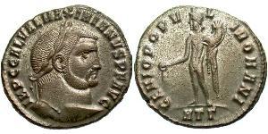 1 Follis Imperio romano (27BC-395) Bronce Galerio Maximiano (260-311)