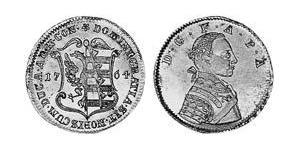 1 Ducat Principality of Anhalt-Zerbst (1544 - 1796) Gold Frederick Augustus, Prince of Anhalt-Zerbst (1734 – 1793)