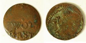 WOLGAST (Germany) 1 Scherf 15?? - Copper - Ernst Ludwig (1560-1592) - 4262