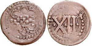 Altdeutsche Münzen und Medaillen Mark-Unna, Stadt Cu 12 Pfennig o.J. Weingärtner 455 (Altena). Prägeschwächen, sehr schön