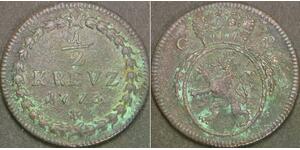PALATINATE (German State) 1 Kreuzer 1773 - Copper - VF - 3304 
