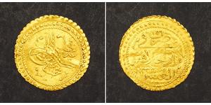  
  1822, Turkey, Sultan Mahmud II. Gold 1/4 Surre Altin Coin. Mecca Pilgrims Issue!   Condition: About XF! Mint Year: 1822 (AH1223 + 15) Mint Place: Constantinople (Qustantiniyah) Reference: KM- ...