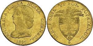 16 Peso Republic of New Granada (1831–1858) 金 