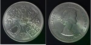 GREAT BRITAIN 1 Crown 1960 - British Exhibition in New York - aUNC - 3942