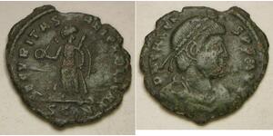 ROMAN EMPIRE AE20 - Bronze - Constantinopolis Mint - Valens (364-378) - VF+ -80*