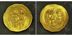  
 
  
 1137, Byzantine Empire, John II Comnenus. Gold Hyperpyron Nomisma Coin. 4.43gm! 
  
 Mint Period: 1122-1137 Emperor: John II Comnenus  Mint Place: Thessalonica (Greece!)  Denomination: Go ...