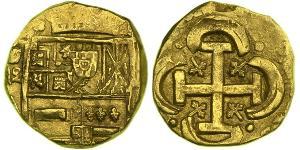 8 Escudo Habsburg Spain (1506 - 1700) Gold Philip IV of Spain (1605 -1665)