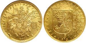 5 Ducat Tschechoslowakei  (1918-1992) Gold 
