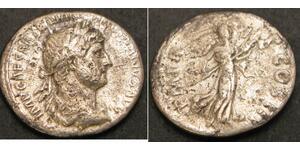 ROMAN EMPIRE 1 Denarius Hadrian (117-138) - Silver - VF/XF - 3256 