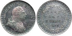 3 Шилінг Сполучене королівство Великобританії та Ірландії (1801-1922) Срібло Георг III (1738-1820)